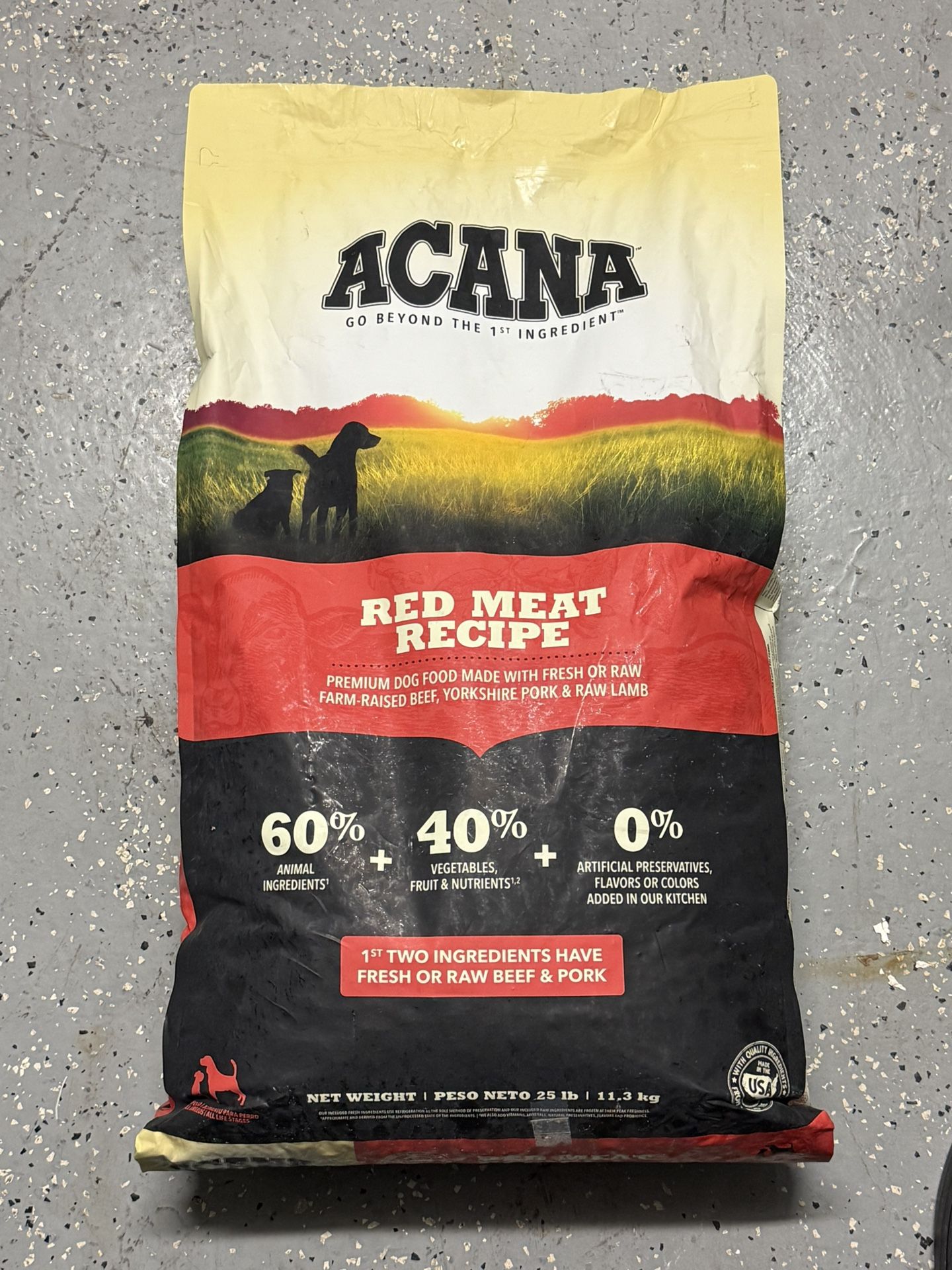 Acana Dog Food (Sealed Brand New) 25lb Bag 