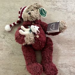 The Bearington Collection 2002 Twas The Night Before Christmas Plush Teddy Bear