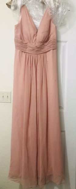 Dress size 12 blush pink