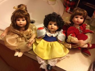 Marie Osmond Disney miniature dolls