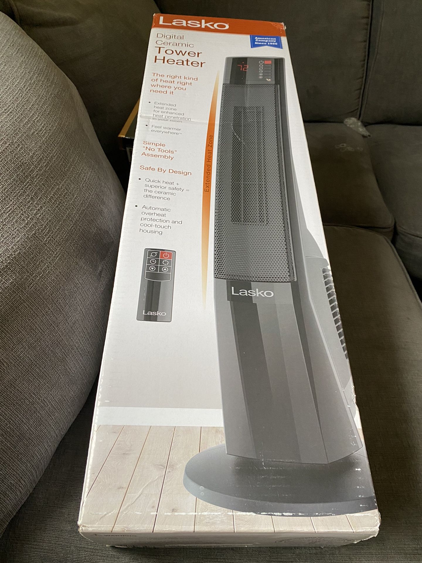 New Lasko Tower Heater