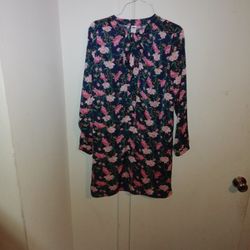 Black Flower Dress