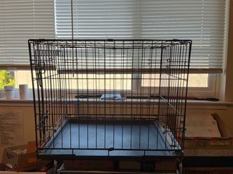 Metal pet crate