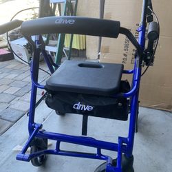 Drive Walker With Seat