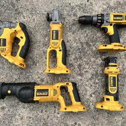 Dewalt 18 Volt Power Tools 