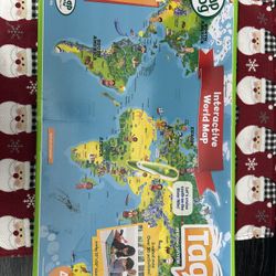 Leap Frog Touch And Learn World Map And Leap Frog Books