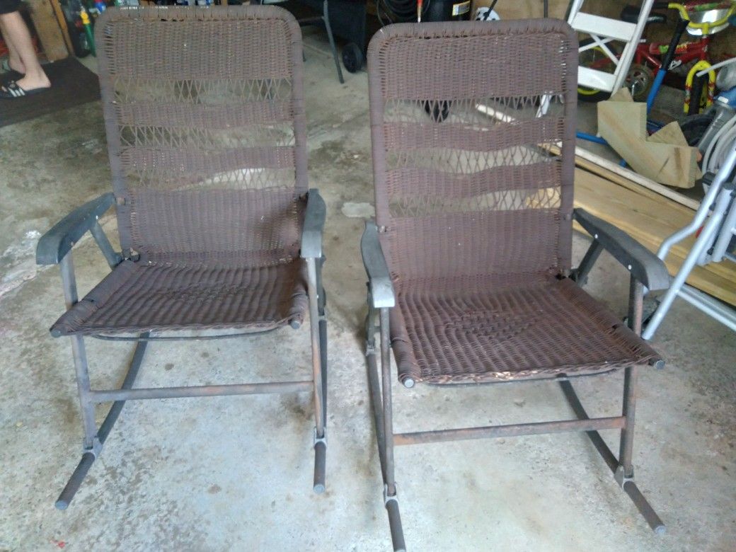 Wicker Chair Set