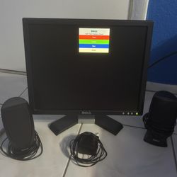 Dell 15" LCD Monitor & Speakers (all for $10)