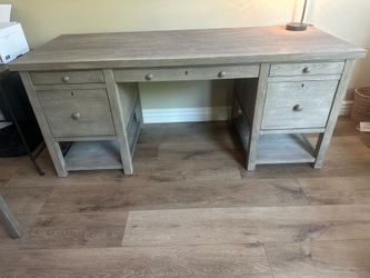 Executive Wood Desk & Chair - Livingston brand
