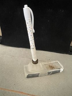 Glass Eye Desk Pen Holder