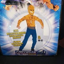 Halloween Costume Fantastic 4 Size 10-12