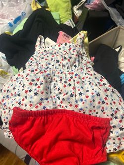 Baby Girl Floral Dress with Bloomers