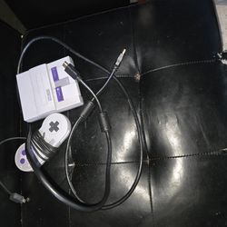 SNES mini console with HDMI plug