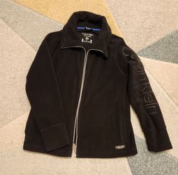 Calvin Klein Performance Fleece Zip-Up Jacket size large.