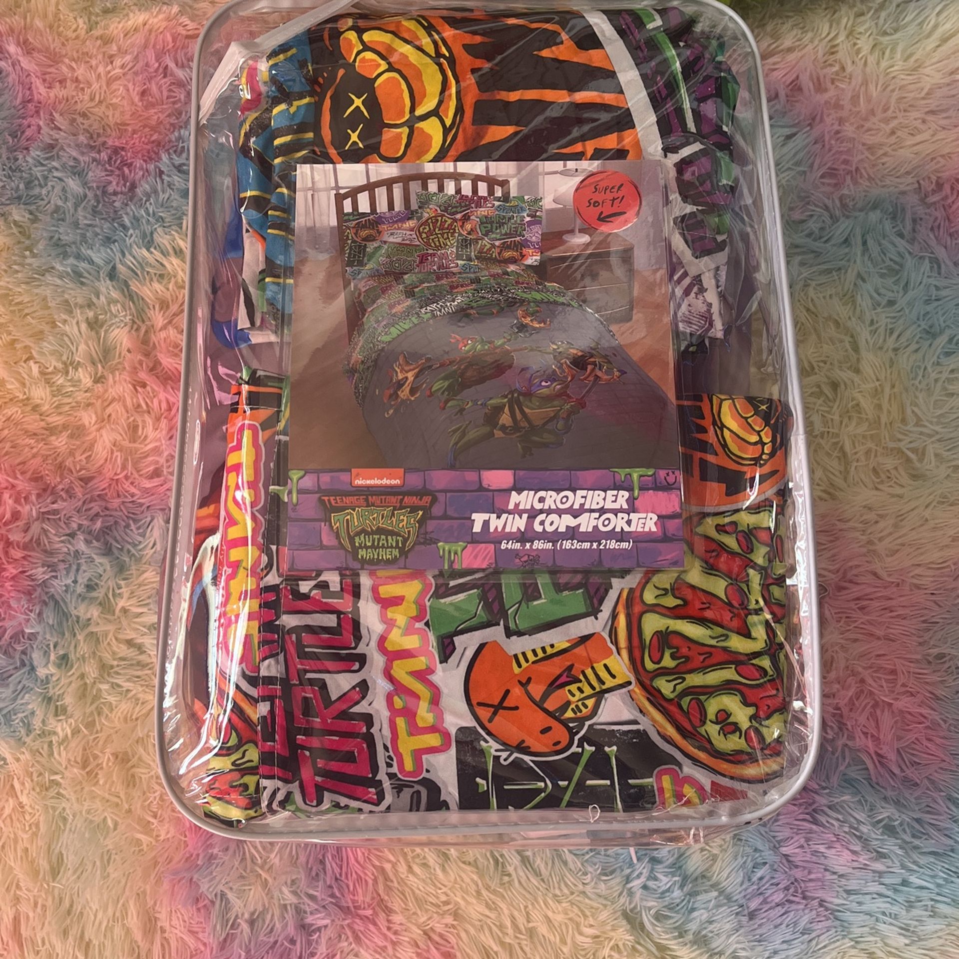 Teenage Mutant Ninja Turtles Mutant Mayhem Comforter