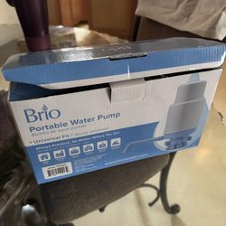 Free Brio Portable Water Pump
