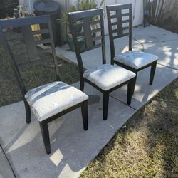 Three Dinning Chairs