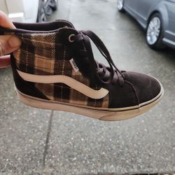 Brown Hightop Vans