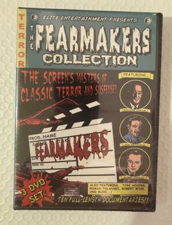 The Fearmakers Collection (DVD, 3-Disc Set, Elite Entertainment) NEW / SEALED