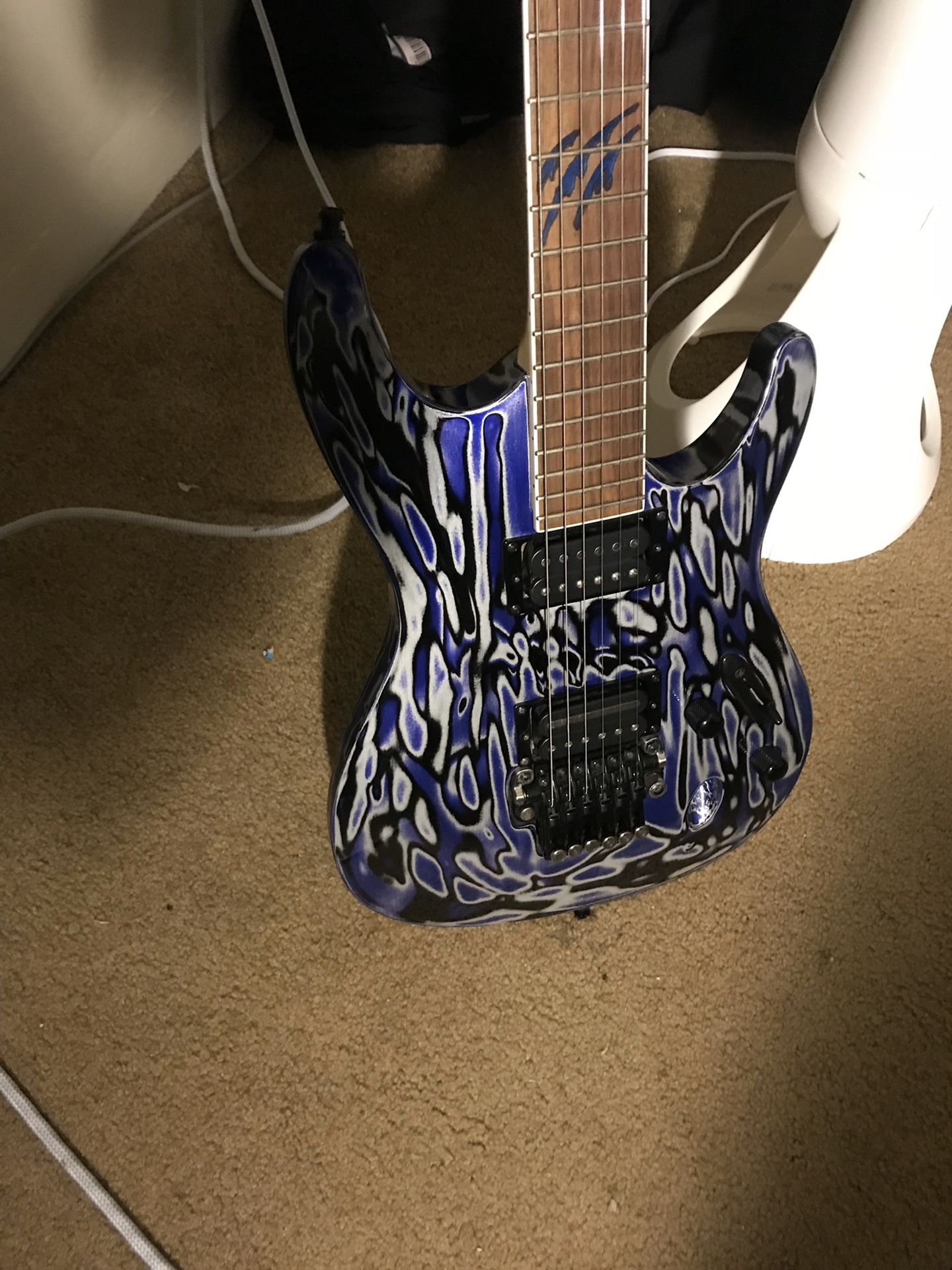 Ibanez S-series custom guitar