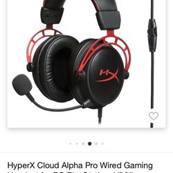 Hyper X Cloud alpha pro wireless gaming headphones