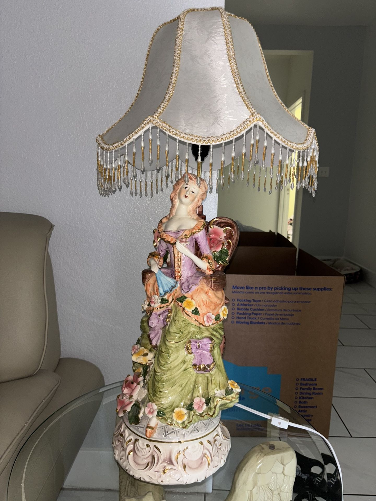 Porcelain Lamps And Decoration
