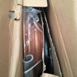 30” tall copper fire pit