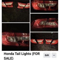 Factory 2020 Honda Accord Sport Tail Lights