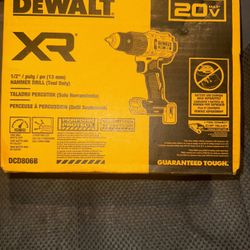 DEWALT 20V XR Brushless Cordless 1/2 in. Hammer Drill (Tool-Only)