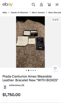 PRADA Centurion Wearable Original for Sale in Pembroke Pines PRADA Centurion Wearable Original for Sale in Pembroke Pines