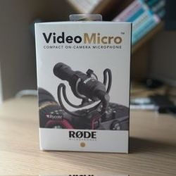 Rode VideoMicro Compact On-Camera Microphone