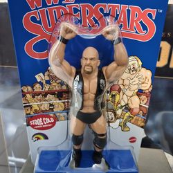WWE Superstars Stone Cold Steve Austin LJN Figure
