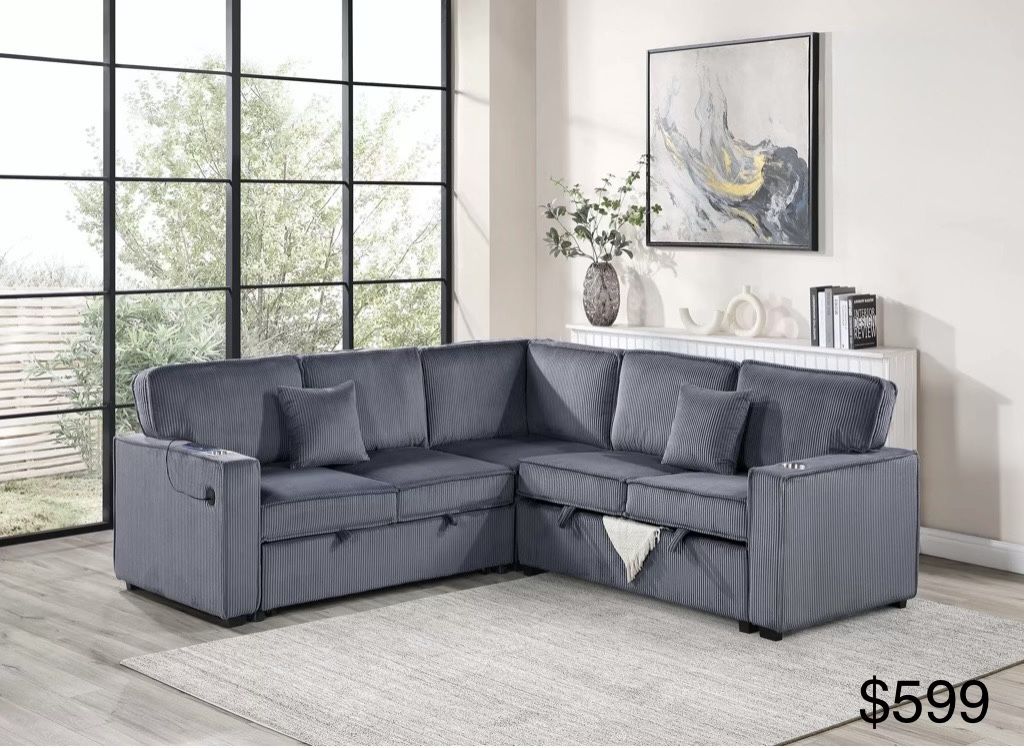 Sectional Sleeper With Storage