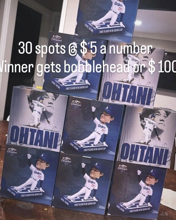 Win an Ohtani Bobblehead For $5