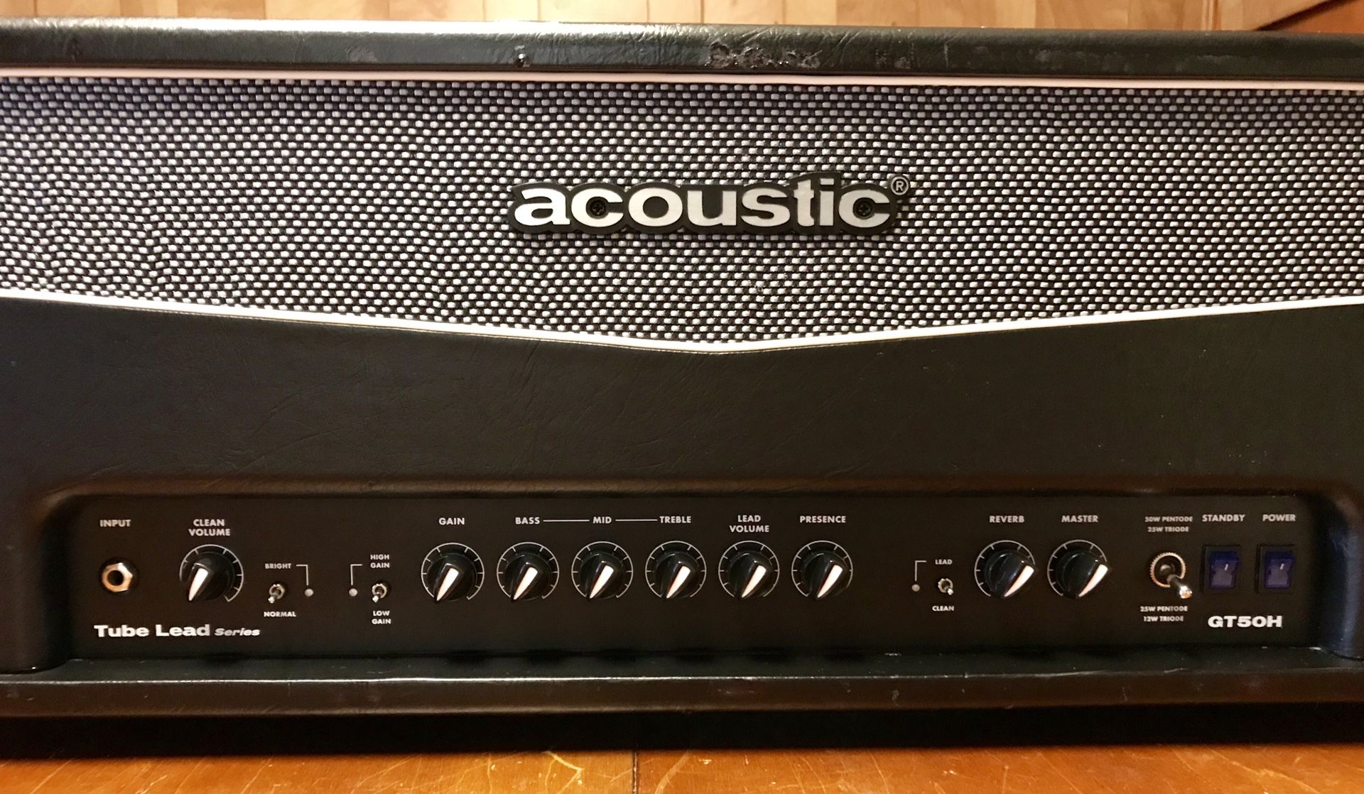 Acoustic GT50H Tube Guitar Amplifier Head