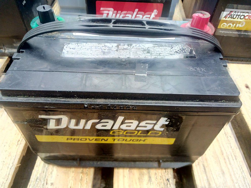 Duralast Gold Group 34 car truck battery perfect condition