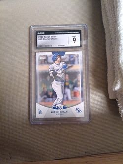 Shohei Ohtani 50/50 Graded CGC 9