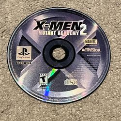 X-Men: Mutant Academy 2 (Sony, PlayStation 1 PS1 2001) Disc Only Tested