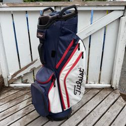 Titleist Cart 14 Golf Bag 10 Pockets