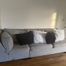 Gray Used Sofa