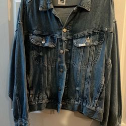 women’s Lee x H&M denim jacket size S