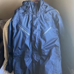 Northface Jacket, Dark Blue , Size Lrg