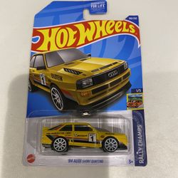 Hot wheels 84 AUDI Sport Quattro