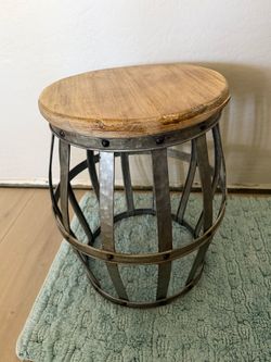 Rustic side table