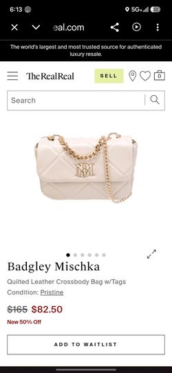 Creamy new purse