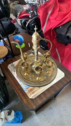 Saudi Arabia tray set