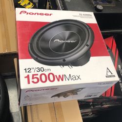 Pioneer 12 Inch Subwoofer On Sale For 79.99 