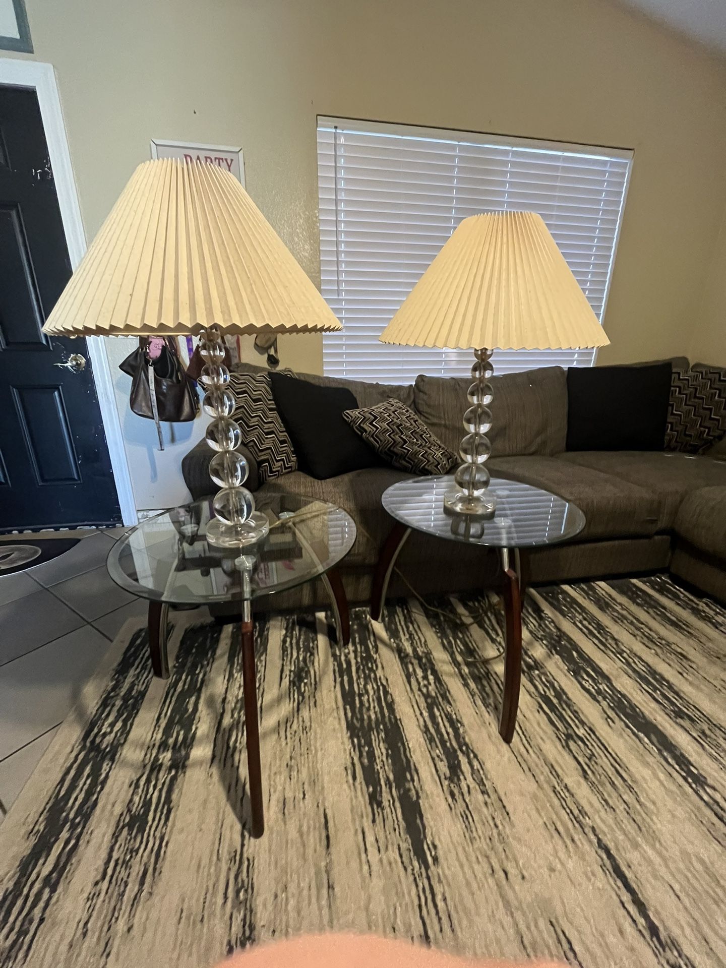 Side Tables And Lamps