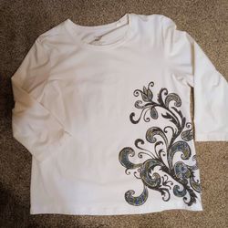 Women's Large Zenergy Chico's Size XL Shirt