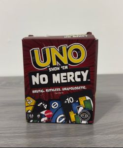 UNO Show 'Em No Mercy Card Game Brutal Ruthless 168 Cards